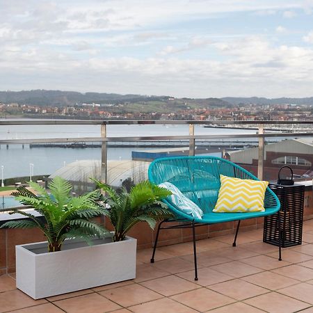 Atico Lujo Costa Vasca Bilbaoterraza Mar Jacuzi Daire Santurtzi Dış mekan fotoğraf