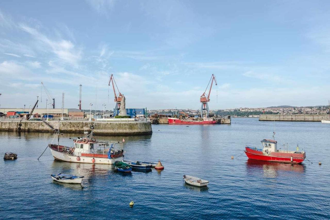 Atico Lujo Costa Vasca Bilbaoterraza Mar Jacuzi Daire Santurtzi Dış mekan fotoğraf