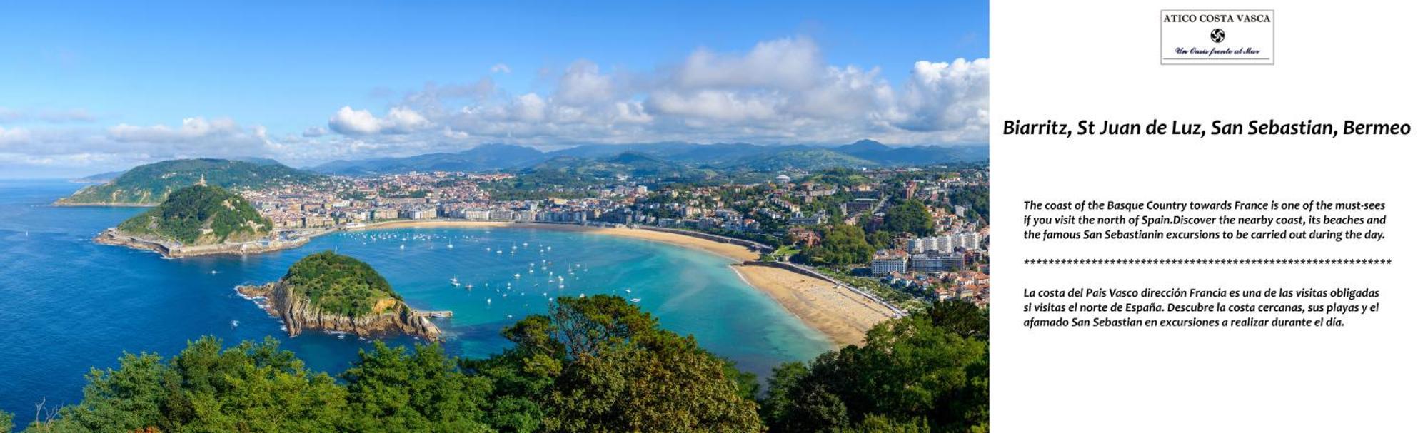 Atico Lujo Costa Vasca Bilbaoterraza Mar Jacuzi Daire Santurtzi Dış mekan fotoğraf